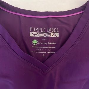 Purple Scrubs: size small
